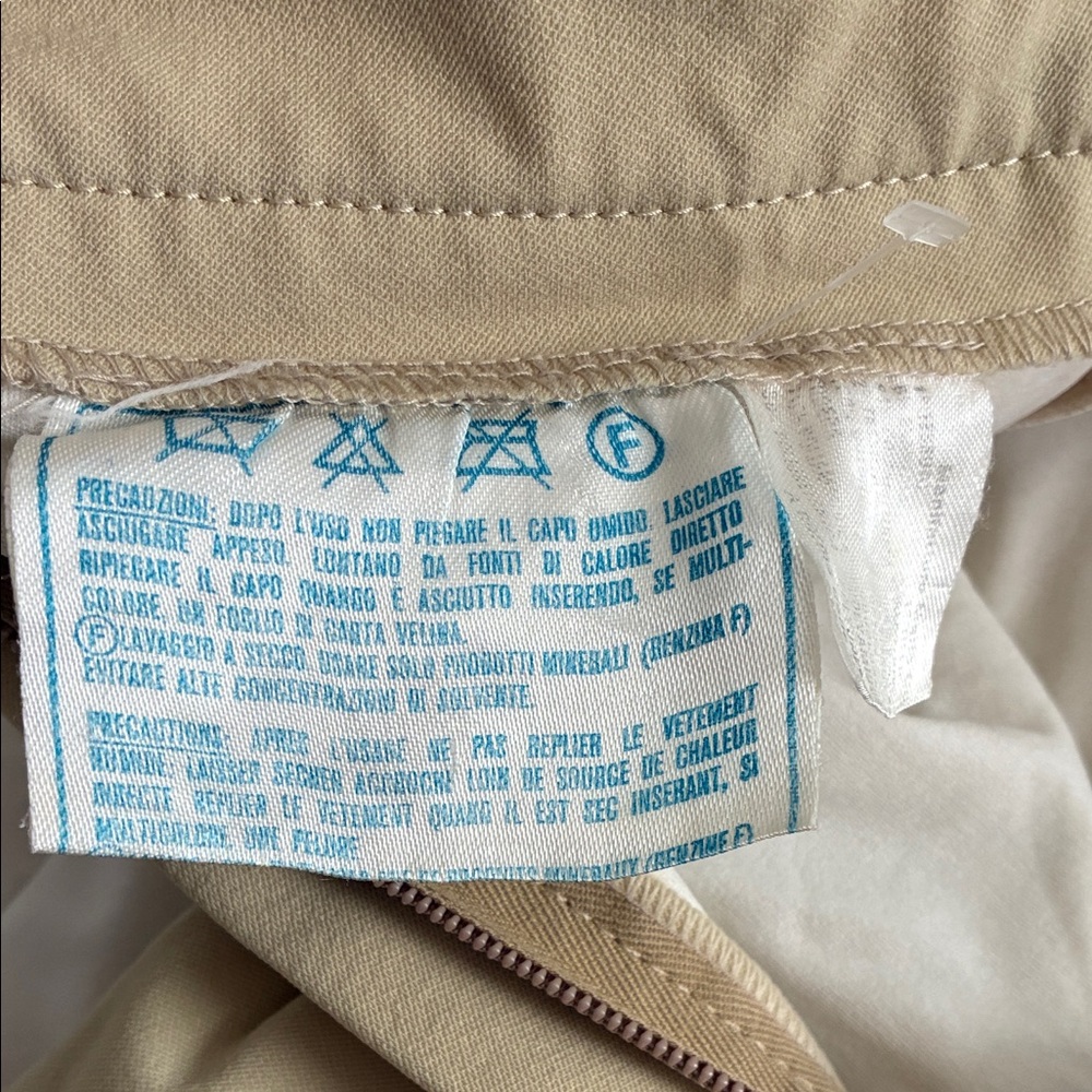Vtg Colmar Women's Ski Pants Jumpsuits with Striped Suspenders Beige Size 6 - Picture 7 of 16